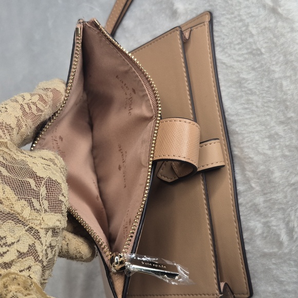 Kate Spade Tan Leather Wristlet - Picture 12 of 16